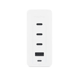 Mophie Speedport 120 4-Port GaN Ladegerät (120 W), weiß