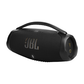 JBL Boombox 3 Wi-Fi, tragbarer Bluetooth-Lautsprecher, schwarz
