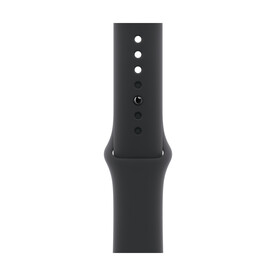 Apple Watch 40mm Sportarmband, schwarz - S/M
