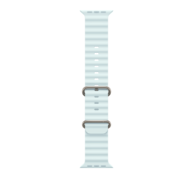 49 mm Ocean Armband Kristallblau – Titan Natur