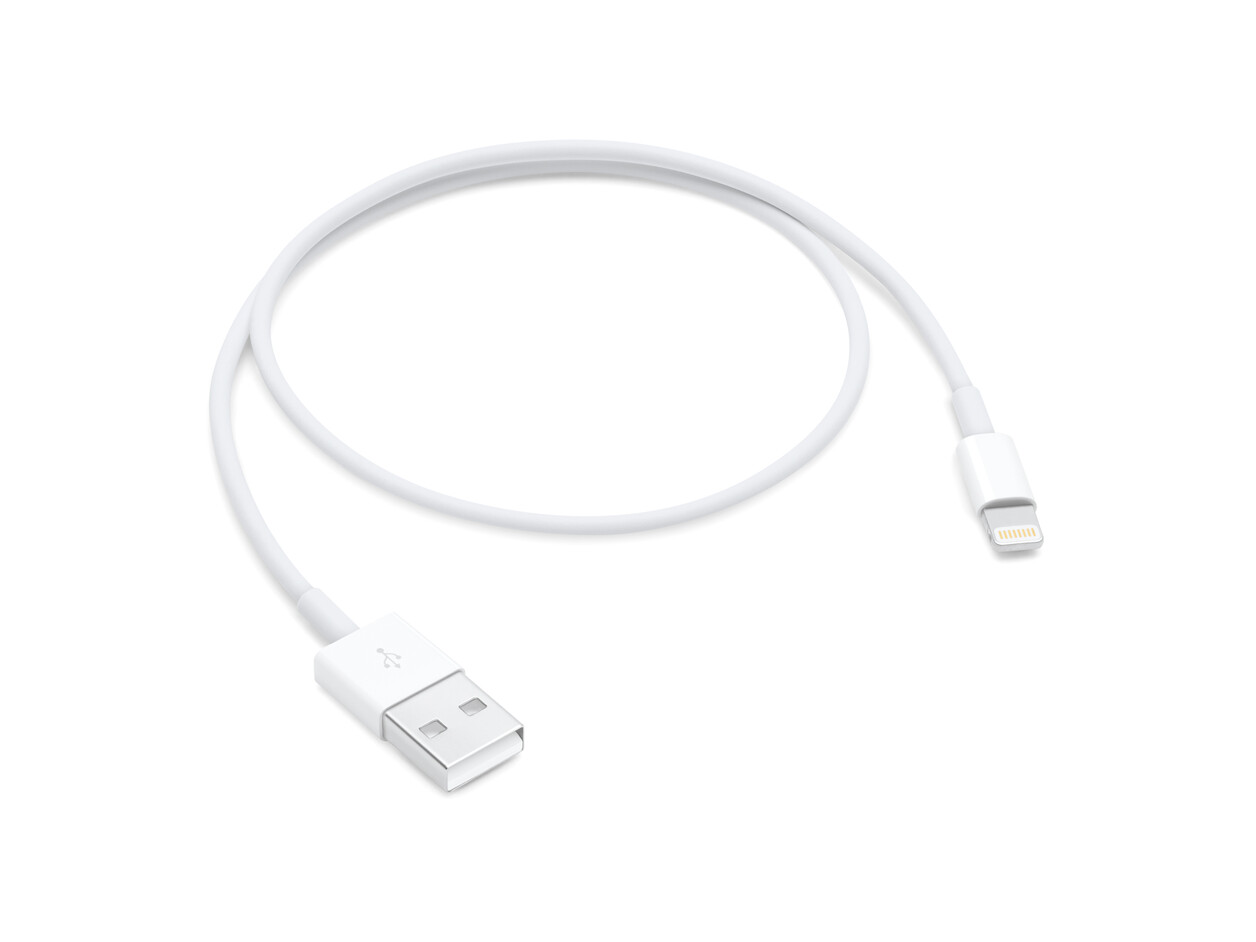 Apple Lightning auf USB Kabel (0,5 m)